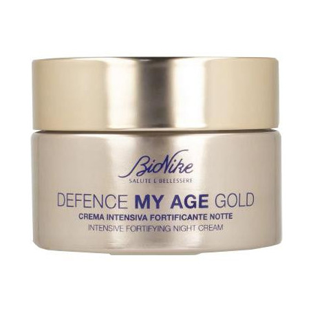 DEFENCE MY AGE GOLD CREMA INTENSIVA FORTIFICANTE NOTTE 50 ML