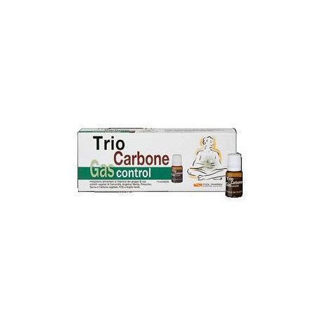 TRIOCARBONE GAS CONTROL 7 FLACONCINI 10 ML