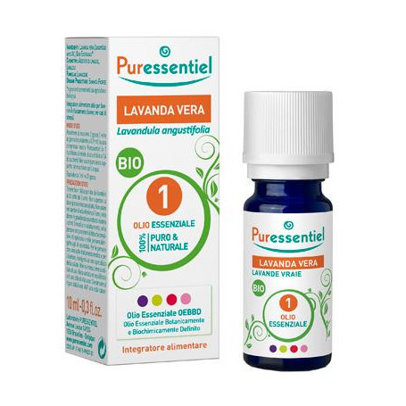 PURESSENTIEL LAVANDA VERA OLIO ESSENZIALE BIO 10 ML