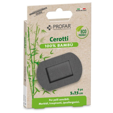 CEROTTI PROFAR BAMBU' 5X7,5CM 6 PEZZI