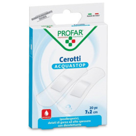 CEROTTO ACQUASTOP MEDI 7X2 CM PROFAR 20 PEZZI