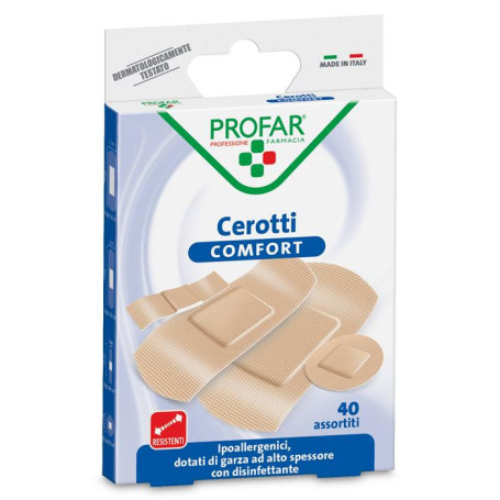 CEROTTO COMFORT ASSORTITI 40 PEZZI PROFAR