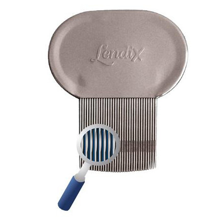 LENDIX PETTINE PREMIUM ANTIPIDOCCHI IN ACCIAIO