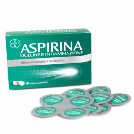 ASPIRINA DOLORE E INFIAMMAZIONE 500 MG COMPRESSE RIVESTITE