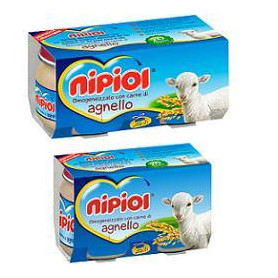 NIPIOL OMOGENEIZZATO AGNELLO 120 G X 2 PEZZI
