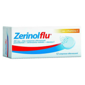 ZERINOLFLU COMPRESSE EFFERVESCENTI