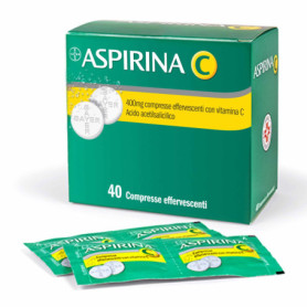 ASPIRINA 400 MG COMPRESSE EFFERVESCENTI...